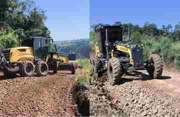 Guaraniaçu - Viação, Obras e Urbanismo intensifica melhorias em estradas vicinais no interior